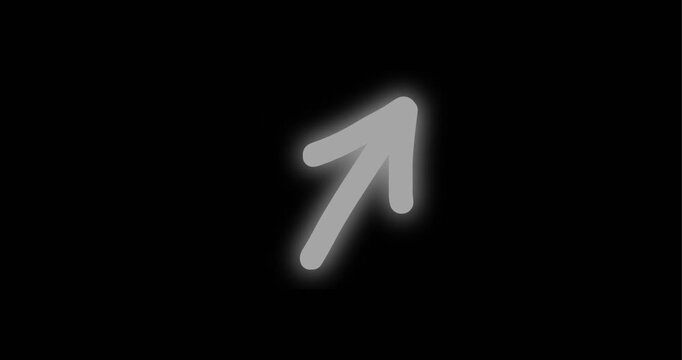 white arrow up animation.white arrow up icon.  white arrow up video.  
