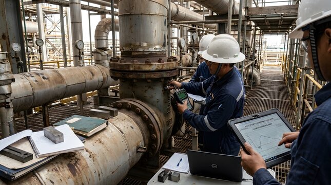 Valve Integrity Assessment in Refinery Pipeline System for Industrial Maintenance