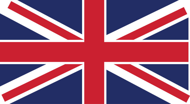 Union jack flag, united kingdom national symbol