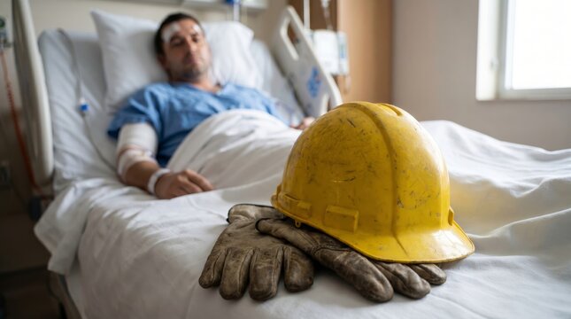 Injured construction worker&rsquo;s recovery journey in hospital for workers' compensation