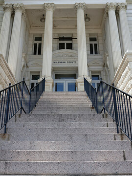 Historic McLennan County Courthouse Located in Downtown Waco TX