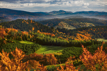 Wysoka - Pieniny - Szczawnica © Radosław Dybała