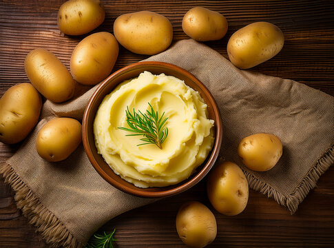 Pur&eacute; de patata.