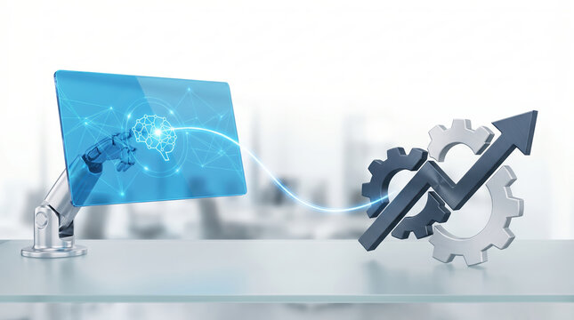 Business strategy implementation with focus on artificial intelligence technology