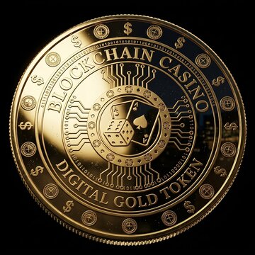 anniversary golden coin