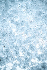 Obraz premium Detailed close up of translucent ice structure with natural cracks and freezing patterns