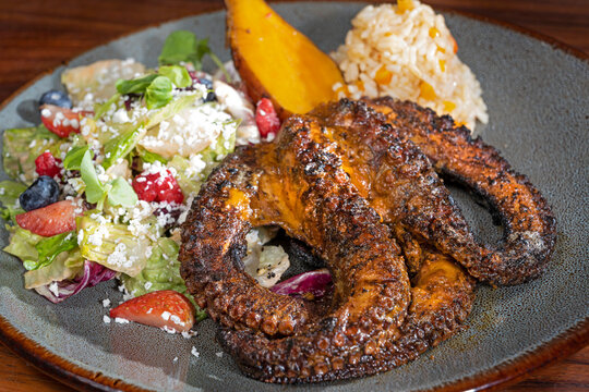 Pulpo a las brasas