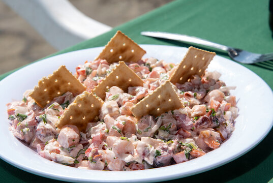 ensalada de mariscos