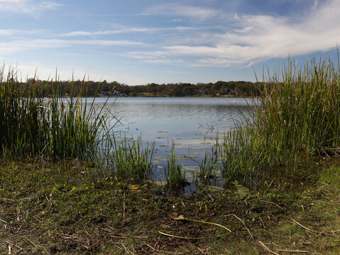 Evening View of Lake Bellwood located in Tyler TX