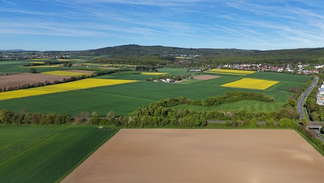 Landschaft bei Butzbach, hessen