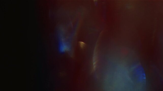 Abstract Cinematic Light Leaks Overlays and Optical Flares.