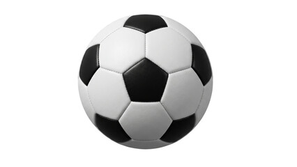 Classic Black and White Soccer Ball Isolated on Transparent Background PNG for Sports Design © Brandon Jules 