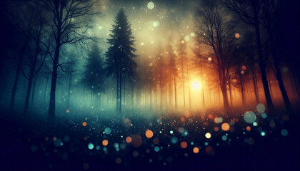 Fototapeta premium Tree forest wallpaper