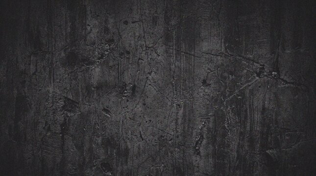 Dark Textured Wall Abstract Background Image.