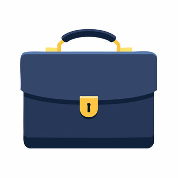 Blue Briefcase Icon
