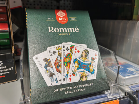 Romme Original Playing Cards by ASS, Classic Game