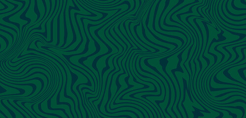 Fototapeta premium Luxury green zebra print inspired abstract pattern background.