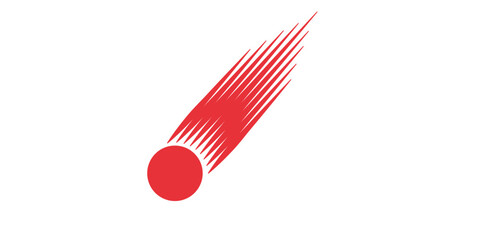 meteor logo stock illustration design © ANDRI