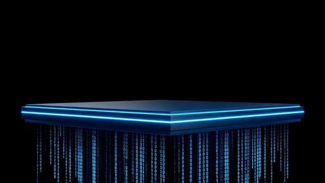 Digital platform with binary code