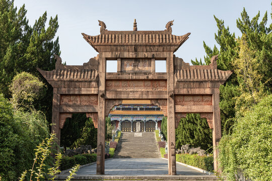 Shimen National Forest Park Gateway, Changde Hunan China
