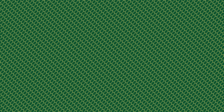 Pola garis bertema Muslim atau Timur Tengah, garis kuning, latar belakang hijau. Elemen desain latar belakang poster dan spanduk.