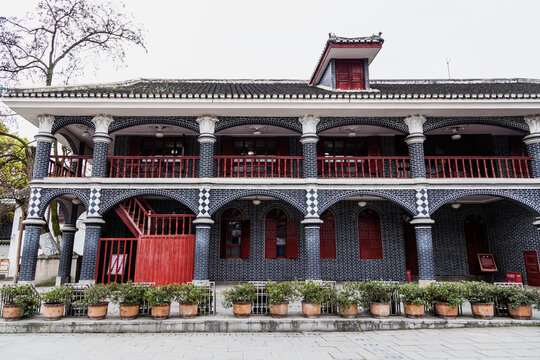 Traditional Chinese Architecture at Zunyi Historic Site