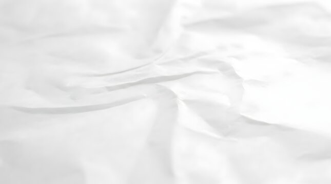 Transparent Plastic Wrap Texture Overlay Effect, Crumpled Polyethylene Packaging, Vinyl Wrap and CD Cover Sleeve, Shrink Film Package Mockup Illustration