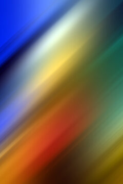 Abstract background in blue, red, yellow, green and orange colors