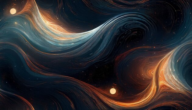A Seamlessly Repeating Abstract Background Texture Representing An Empty Dark Cosmic Space With Subtle Swirling Energy And Deep Emptiness Surface Minimal Cool