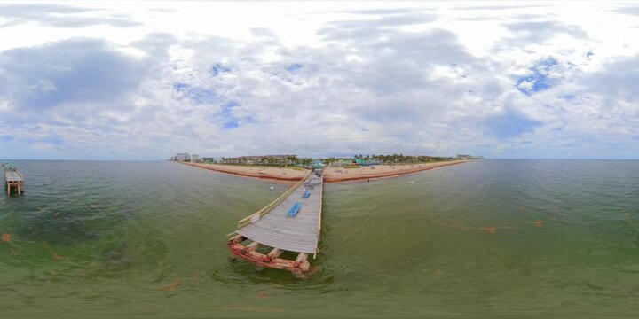 360 VR 8k video Lauderdale By The Sea Florida summer 2026