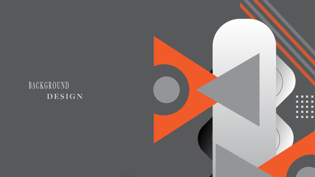 Modern simple style geometric superimposed gradient pattern