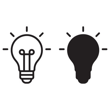 light bulb idea concept