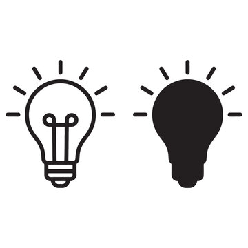 light bulb idea concept