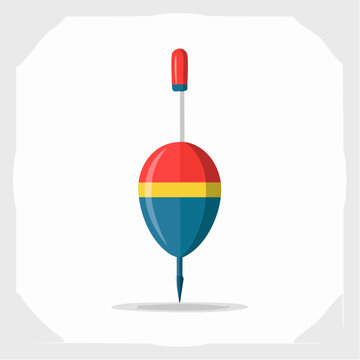 Fishing float illustration
