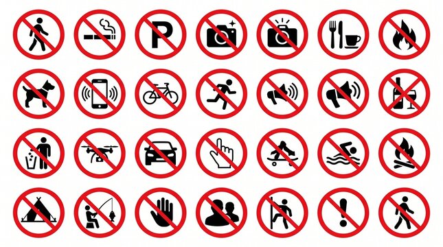 Prohibition Sign Osc