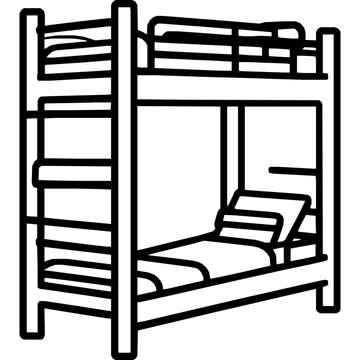 bunk bed icon
