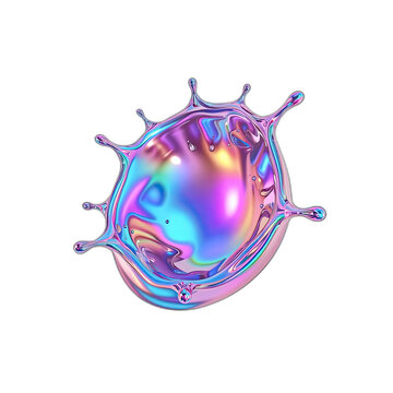 Abstract blue vector illustration featuring a glass globe with tea cup and teapot elements, drink and beverage themed decorative design with splash and glass art style transparent Background