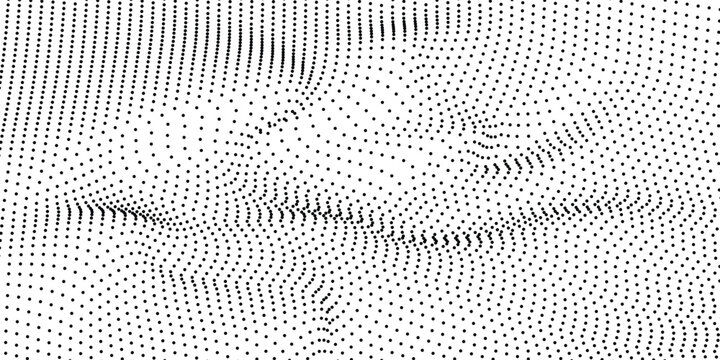 Background with monochrome dotted texture. Polka dot pattern template vector dots pattern