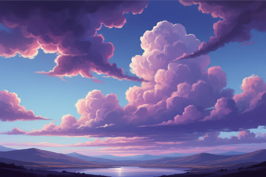 clouds in the sky