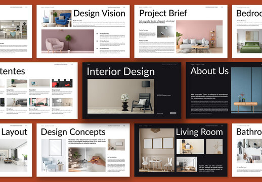 Interior Design Presentation Template