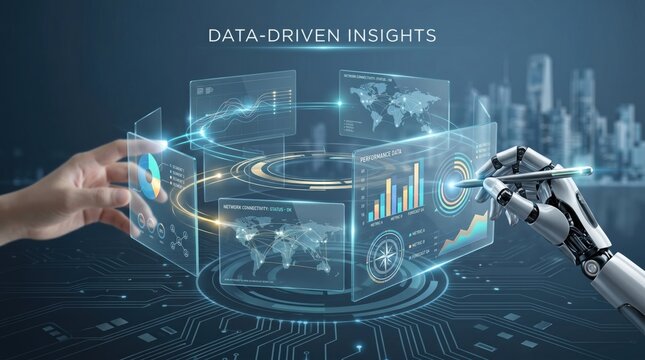 Artificial intelligence and human collaboration for data driven insights