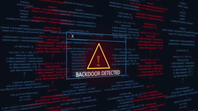 Cybersecurity alert: hacker intrusion detected in computer system terminal computer system breach terminal hacking