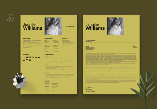 Simple Resume Design Template