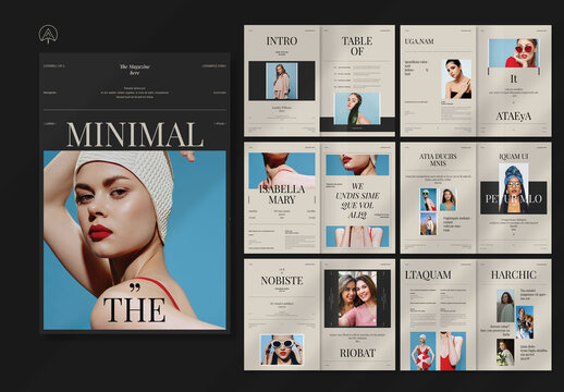 The Minimal Magazine Template