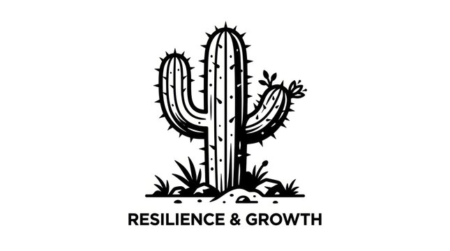 Cactus symbolizing resilience and growth.