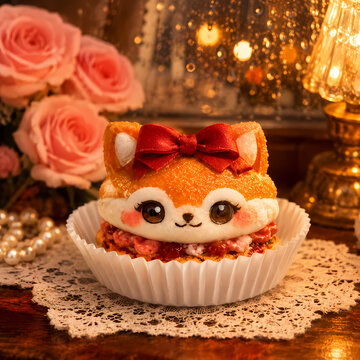 Cute Foxy Cake 