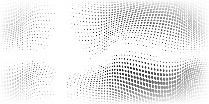 Halftone dotted abstract background. Grain gradient texture background with dots. Noise Stipple pointillism pattern. Sand, grain, grunge stipple effect. Abstract texture, vector illustration. modern