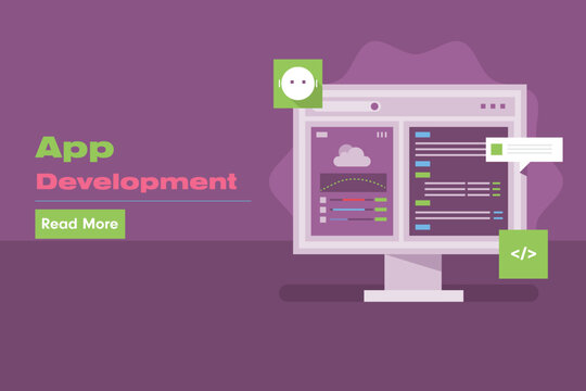 Developer writing codes for application development, application update, bug fixes with help of ai code assistance