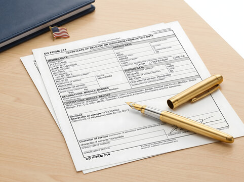 Dd Form 214 Certificate of Release Discharge from Active Duty