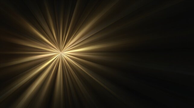 Brilliant golden light bursts outward from a central point against a dark background.
